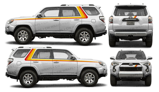 2010-2023 Toyota 4Runner Stripe Kit