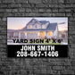 4' x 6' Yard Sign