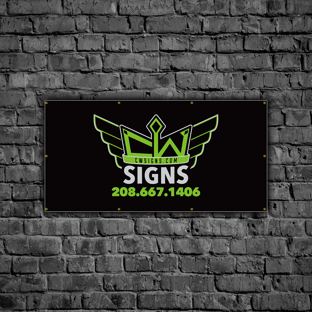 Banners Various Sizes