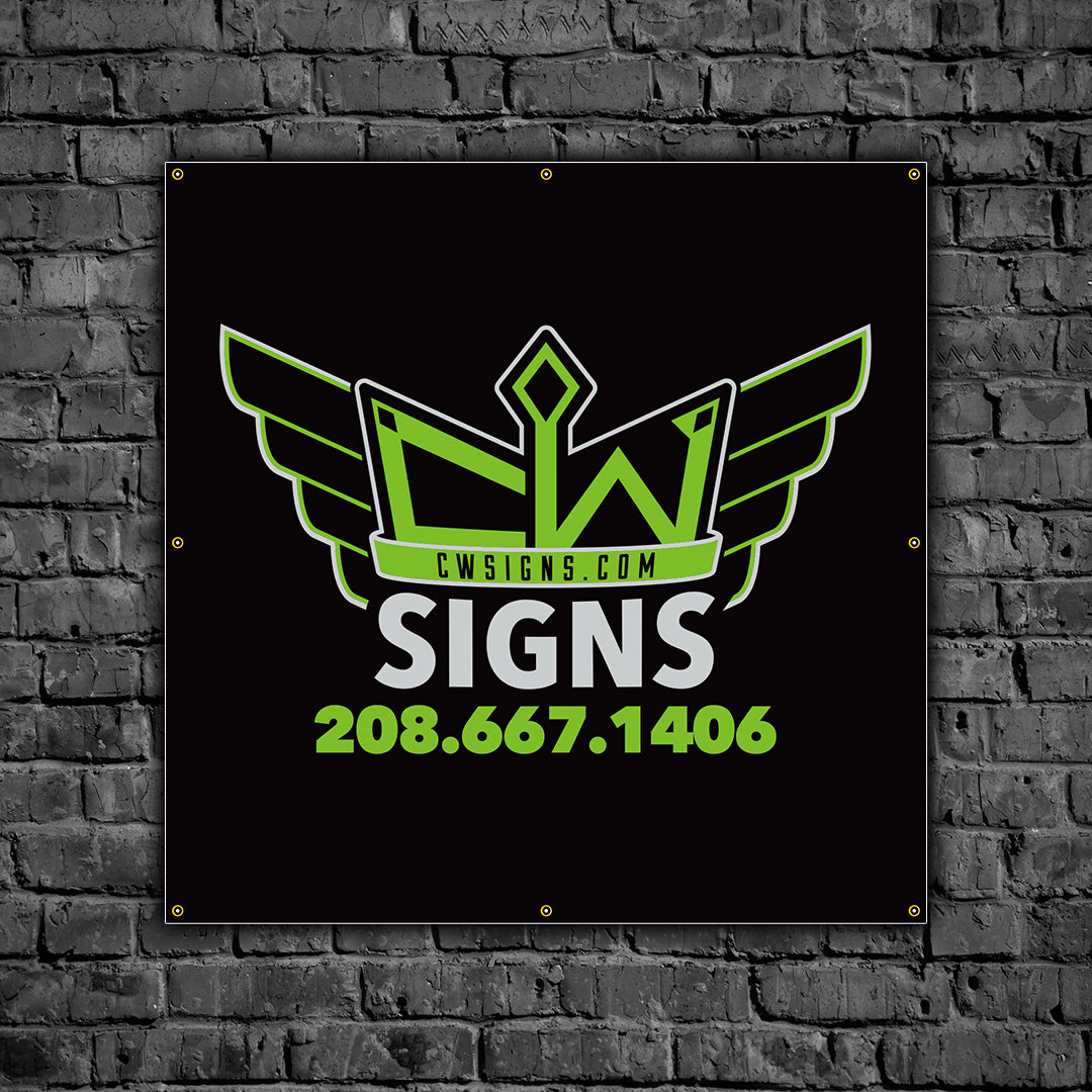 Banners Various Sizes