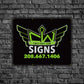 Banners Various Sizes