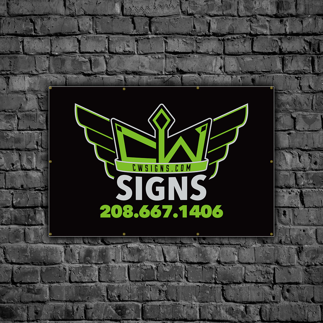 Banners Various Sizes