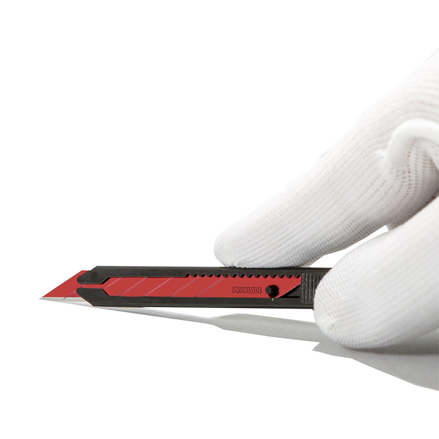 PROSERIES™ PROKNIFE: 9MM Black Stainless Steel Snap-Off Knife